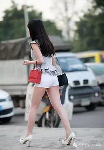街拍短裙视频,短裙街拍风采展示