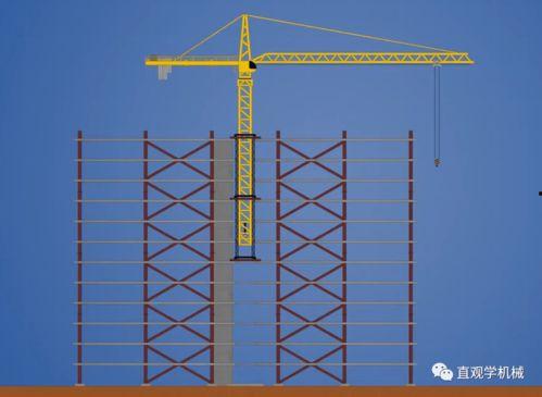 塔机安装视频,从基础到完成