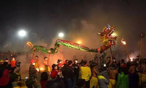 宾阳炮龙节视频,火龙腾飞，民俗盛宴